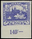 69139 / 65 - Philately / Czechoslovakia 1918-39 / Hradcany 1918 - Imperforated