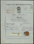 70587 / 2860 - Invoices, Fiscal Stamps