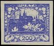 74159 / 51 - Philately / Czechoslovakia 1918-39 / Hradcany 1918 - Imperforated