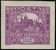 74160 / 53 - Philately / Czechoslovakia 1918-39 / Hradcany 1918 - Imperforated