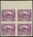 74873 / 55 - Philately / Czechoslovakia 1918-39 / Hradcany 1918 - Imperforated