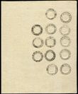 74900 / 2856 - Invoices, Fiscal Stamps