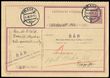 76151 / 0 - Philately / Postal Stationery CZE 1918-39 / Claim Cash on Delivery Card