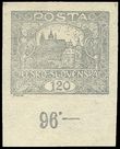 79211 / 39 - Filatelie / �SR I / Hrad�any 1918 - nezoubkovan�