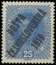 79572 / 212 - Philately / Czechoslovakia 1918-39 / Overprints 1919