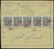 79708 / 7 - Philately / Czechoslovakia 1918-39 / Forerunners 1918-19