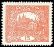 81025 / 53 - Philately / Czechoslovakia 1918-39 / Hradcany 1918 - Perforated