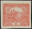 81730 / 65 - Filatelie / �SR I / Hrad�any 1918 - nezoubkovan�