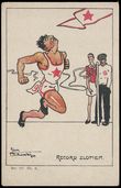 82264 / 0 - Pohlednice / Motiv / Sport, stolní hry, karty