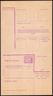 82711 / 0 - Philately / Postal Stationery CZE 1945-92 / Claim Cash on Delivery Cards