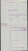 82714 / 0 - Philately / Postal Stationery CZE 1945-92 / Claim Cash on Delivery Cards