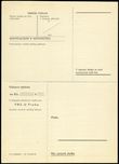 82745 / 0 - Philately / Postal Stationery CZE 1945-92 / Blank Forms