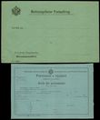 82747 / 0 - Philately / Europe / Austria / Forms