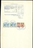 83727 / 3071 - Invoices, Fiscal Stamps