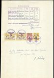 83728 / 3070 - Invoices, Fiscal Stamps