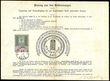 83755 / 3119 - Invoices, Fiscal Stamps