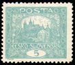 85120 / 86 - Philately / Czechoslovakia 1918-39 / Hradcany 1918 - Perforated