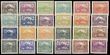 85507 / 30 - Filatelie / �SR I / Hrad�any 1918 - nezoubkovan�