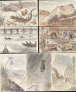 85629 / 3055 - Picture Postcards / Theme / Artistic and Reproductions