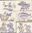 85632 / 3059 - Picture Postcards / Theme / Artistic and Reproductions