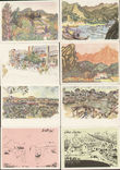 85634 / 3054 - Picture Postcards / Theme / Artistic and Reproductions