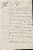 87653 / 827 - Invoices, Fiscal Stamps