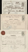 87976 / 3117 - Invoices, Fiscal Stamps