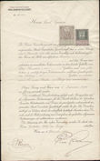 88054 / 3120 - Invoices, Fiscal Stamps