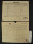 88236 / 3115 - Invoices, Fiscal Stamps