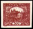 88528 / 68 - Philately / Czechoslovakia 1918-39 / Hradcany 1918 - Imperforated