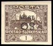 88642 / 335 - Philately / Czechoslovakia 1918-39 / Plebiscitary Zone SO 1920