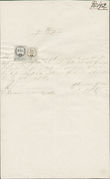 88702 / 823 - Invoices, Fiscal Stamps