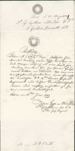 88709 / 3112 - Invoices, Fiscal Stamps