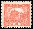 88842 / 57 - Philately / Czechoslovakia 1918-39 / Hradcany 1918 - Perforated