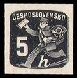 91381 / 0 - Philately / Czechoslovakia 1945-92 / Newspaper, Delivery