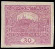 94668 / 62 - Philately / Czechoslovakia 1918-39 / Hradcany 1918 - Imperforated