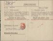 96149 / 348 - Philately / Bohemia and Moravia / Admission Stamp Terezin (Theresienstadt)