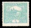 96196 / 52 - Philately / Czechoslovakia 1918-39 / Hradcany 1918 - Perforated