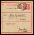 96555 / 0 - Philately / Postal Stationery CZE 1918-39 / Claim Cash on Delivery Card