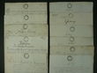96860 / 971 - Invoices, Fiscal Stamps