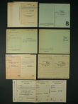 97701 / 0 - Philately / Postal Stationery CZE 1918-39 / Blank Forms