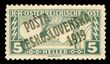 97822 / 120 - Philately / Czechoslovakia 1918-39 / Overprints 1919