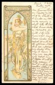 98149 / 0 - Picture Postcards / Theme / Alfons Mucha