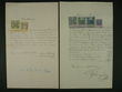 98167 / 975 - Invoices, Fiscal Stamps