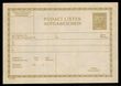 99820 / 638 - Philately / Postal Stationery CZE 1918-39 / Postal Receipts
