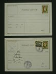 99824 / 0 - Philately / Postal Stationery CZE 1945-92 / Telegram Certificates of Mailing