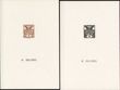 99904 / 1482 - Philately / Czechoslovakia 1945-92 / Memorial and Privileged Prints