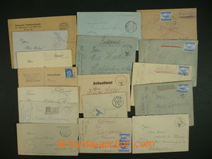 100812 - 1941-42 FIELD POST / GERMANY selection of 17 pcs of letters