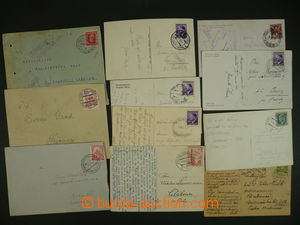 100950 - 1921-55 RAILWAY POST OFF. / Czechoslovakia I. + II., BOHEMIA