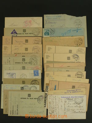 101461 - 1919-42 FIELD POST / CZECHOSLOVAKIA 1918-39 selection of 34